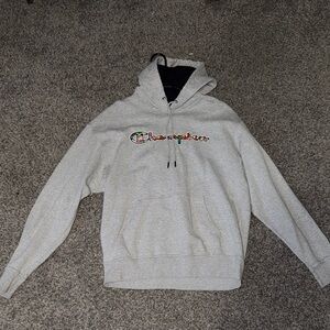 Champion Light Gray Men's Hoodie
